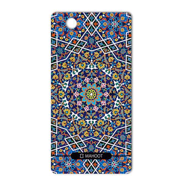 MAHOOT Imam Reza shrine-tile Design Sticker for Sony Xperia Z3 Compact، برچسب تزئینی ماهوت مدل Imam Reza shrine-tile Design مناسب برای گوشی Sony Xperia Z3 Compact