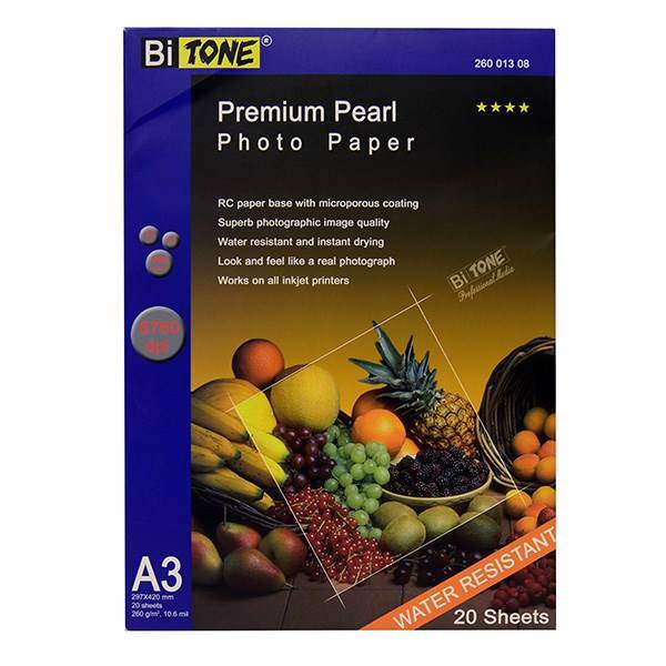 Bitone 26001308 Premium Pearl Photo Paper، کاغد عکس مات بای تون مدل 26001308