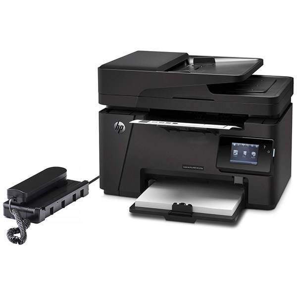 HP LaserJet Pro MFP M127fw Multifunction Laser Printer With Handy Phone، پرینتر چندکاره لیزری اچ پی مدل LaserJet Pro MFP M127fw همراه با گوشی تلفن