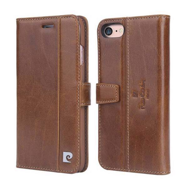 Pierre Cardin PCL-P05 Leather Cover For IPhone 8/ Iphone 7، کاور چرمی پیرکاردین مدل PCL-P05 مناسب برای گوشی آیفون 8 و آیفون 7