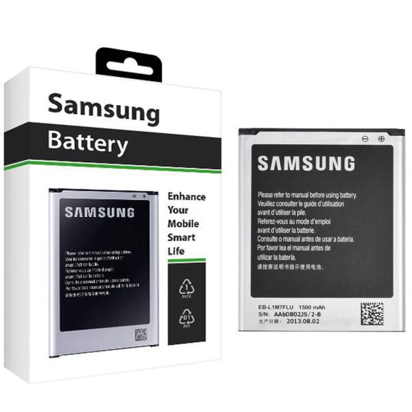 Samsung EB425161LU 1500mAh Mobile Phone Battery For Samsung Galaxy S3 Mini، باتری موبایل سامسونگ مدل EB425161LU با ظرفیت 1500mAh مناسب برای گوشی موبایل سامسونگ Galaxy S3 Mini