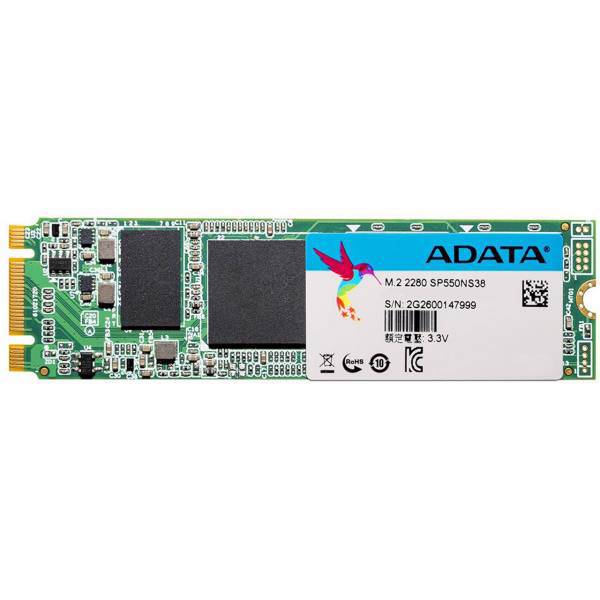 Adata SP550 M.2 2280 SSD - 240GB، حافظه SSD سایز M.2 2280 ای دیتا مدل SP550 ظرفیت 240 گیگابایت