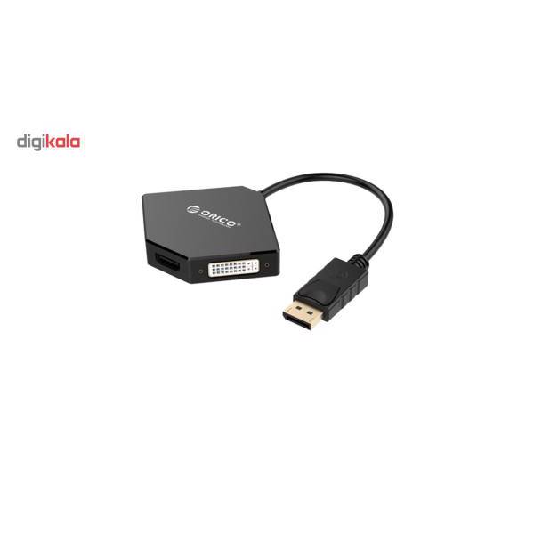 Orico DisplayPort to HDMI/DVI/VGA Adapter، مبدل Display Port به HDMI/VGA/DVI اوریکو مدل DPT-HDV3