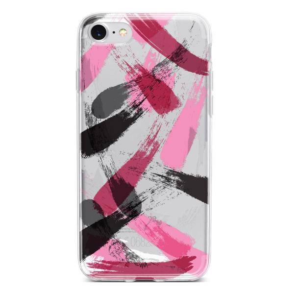 Pink Case Cover For iPhone 7 / 8، کاور ژله ای وینا مدل Pink مناسب برای گوشی موبایل آیفون 7 و 8