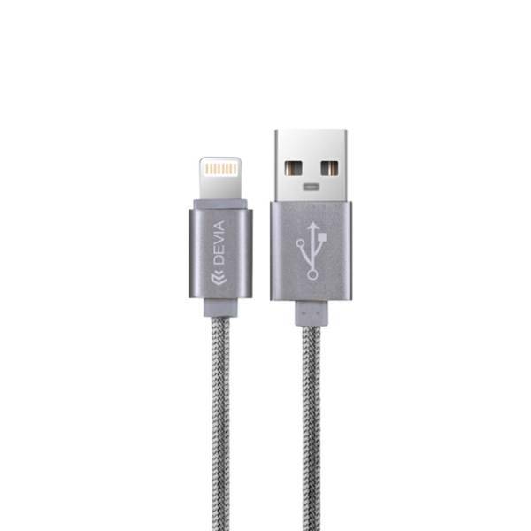Devia Fashion MFI USB To Lightning Cable 1.2m، کابل تبدیل USB به لایتنینگ دویا مدل Fashion MFI به طول 1.2 متر