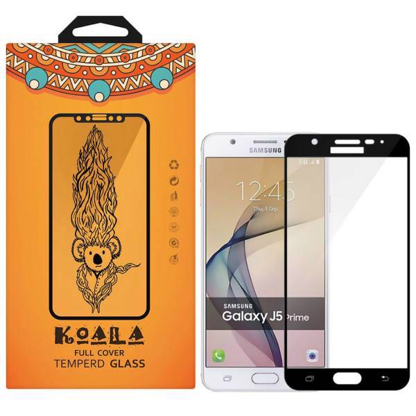 KOALA Full Glue Glass Screen Protector For Samsung Galaxy J5 Prime، محافظ صفحه نمایش شیشه ای کوالا مدل Full Glue مناسب برای گوشی موبایل سامسونگ Galaxy J5 Prime