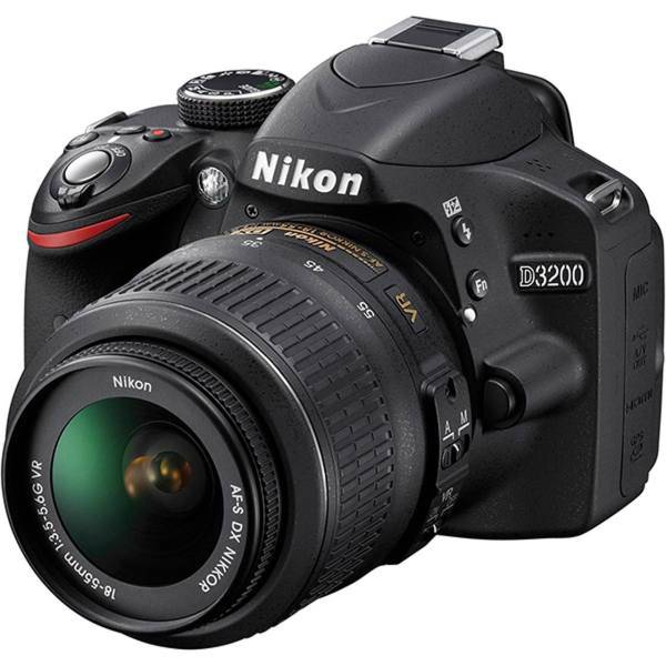 Nikon D3200 Kit 18-55mm F/3.5-5.6G ED II Digital Camera، دوربین دیجیتال نیکون مدل D3200 با لنز 18-55 F/3.5-5.6G ED II