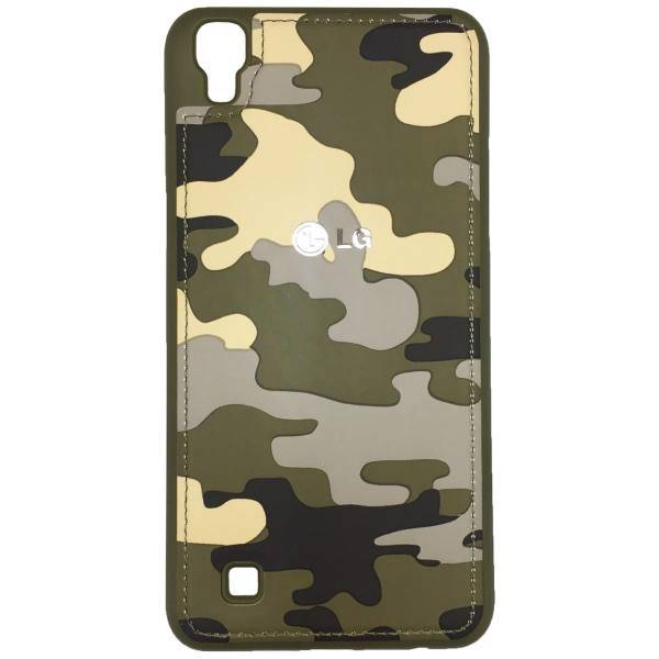 Camo TPU Leather Design Cover For LG X Power، کاور ژله ای طرح چرم مدل ارتشی مناسب برای گوشی موبایل ال جی X Power