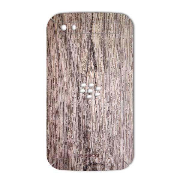 MAHOOT Walnut Texture Sticker for BlackBerry Classic-Q20، برچسب تزئینی ماهوت مدل Walnut Texture مناسب برای گوشی BlackBerry Classic-Q20