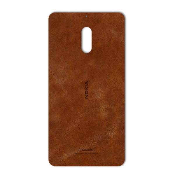 MAHOOT Buffalo Leather Special Sticker for Nokia 6، برچسب تزئینی ماهوت مدل Buffalo Leather مناسب برای گوشی Nokia 6