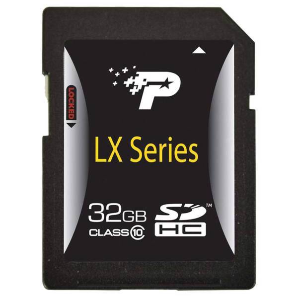 Patrio LX Series Class 10 SDHC - 32GB، کارت حافظه SDHC پتریوت مدلLX Series کلاس 10 ظرفیت 32 گیگابایت