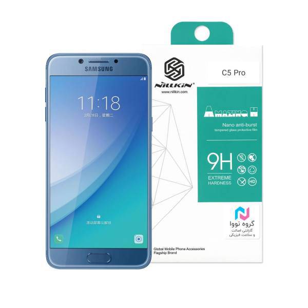 9H Nano Glass Screen Protector for Samsung C5 Pro، محافظ صفحه نمایش شیشه ای 9H نانو مناسب برای سامسونگ C5 Pro