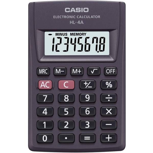 Casio HL-4A Calculator، ماشین حساب کاسیو HL-4A