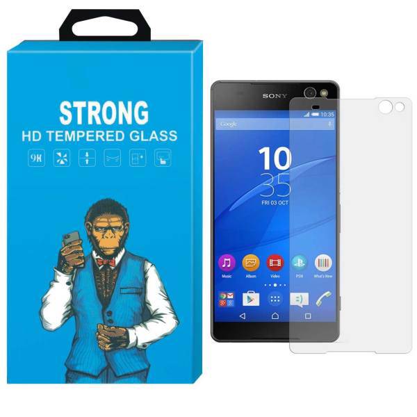 Strong Tempered Glass Screen Protector For Sony Xperia C5، محافظ صفحه نمایش شیشه ای تمپرد مدل Strong مناسب برای گوشی Sony Xperia C5