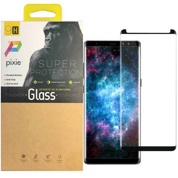 Pixie 5D Glass Screen Protector For Samsung Note 8، محافظ صفحه نمایش شیشه ای پیکسی مدل 5D مناسب برای گوشی سامسونگ Note 8