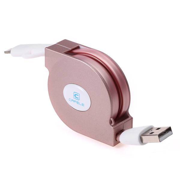 Cfele KFLDB001 USB To Lightning/ microUSB /USB Cable 1m، کابل تبدیل USB به لایتنینگ و microUSB کافل مدل KFLDB001 طول 1 متر