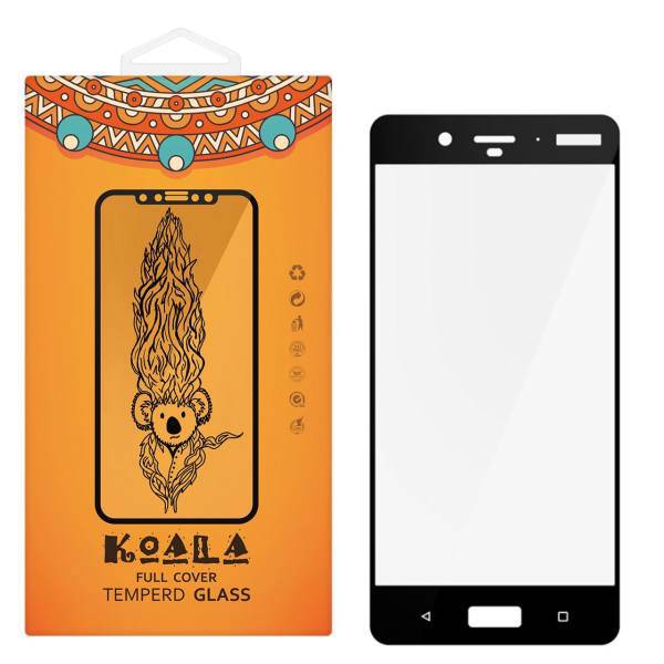 KOALA Full Cover Glass Screen Protector For Nokia 8، محافظ صفحه نمایش شیشه ای کوالا مدل Full Cover مناسب برای گوشی موبایل نوکیا 8