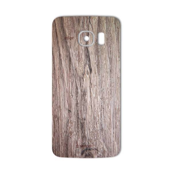 MAHOOT Walnut Texture Sticker for Samsung S6 Edge، برچسب تزئینی ماهوت مدل Walnut Texture مناسب برای گوشی Samsung S6 Edge