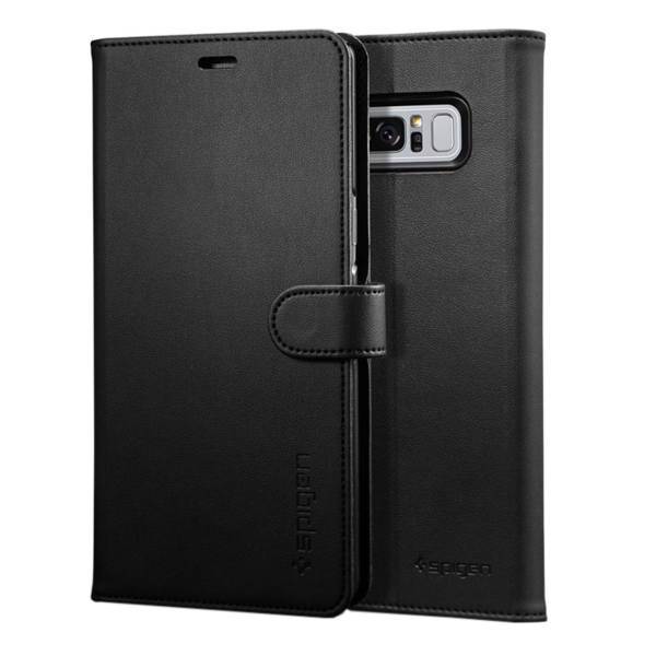 Spigen Wallet S Flip Cover For Samsung Galaxy Note 8، کیف کلاسوری اسپیگن مدل Wallet S مناسب برای گوشی موبایل سامسونگ Galaxy Note 8