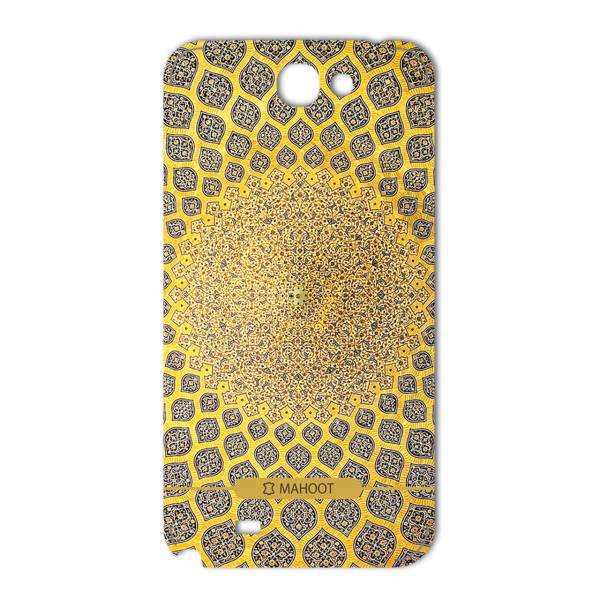 MAHOOT Sheikh Lotfollah Mosque-tile Design Sticker for Samsung Note 2، برچسب تزئینی ماهوت مدل Sheikh Lotfollah Mosque-tile Designمناسب برای گوشی Samsung Note 2