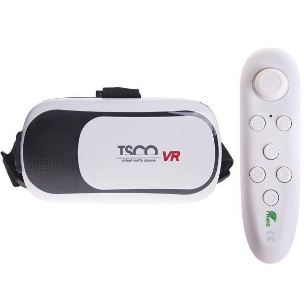 TSCO TVR 566 Virtual Reality Headset With Remote Control، هدست واقعیت مجازی تسکو مدل TVR 566 به همراه کنترل از راه دور