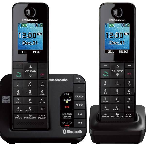 Panasonic KX-TGH262 Wireless Phone، تلفن بی‌سیم پاناسونیک مدل KX-TGH262
