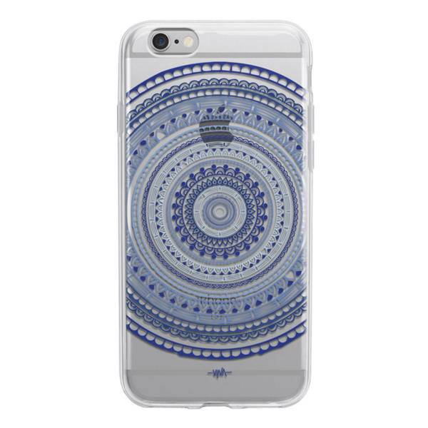 Blue Mandala Case Cover For iPhone 6 plus / 6s plus، کاور ژله ای وینا مدل Blue Mandala مناسب برای گوشی موبایل آیفون6plus و 6s plus