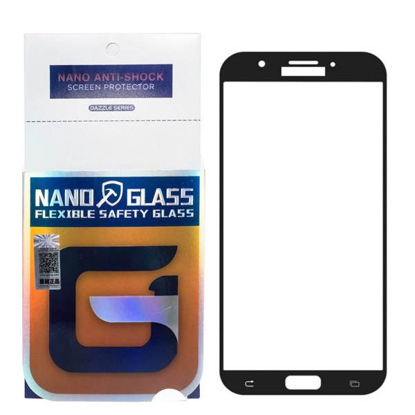 Nano Glass 5D Screen Protector For Samsung Galaxy A7 2017، محافظ صفحه نمایش نانو گلس مدل 5D مناسب برای گوشی موبایل سامسونگ Galaxy A7 2017