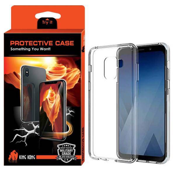 Hyper Protector King Kong Glass Screen Protector For Samsung Galaxy A8 2018، کاور کینگ کونگ مدل Protective TPU مناسب برای گوشی سامسونگ گلکسی A8 2018