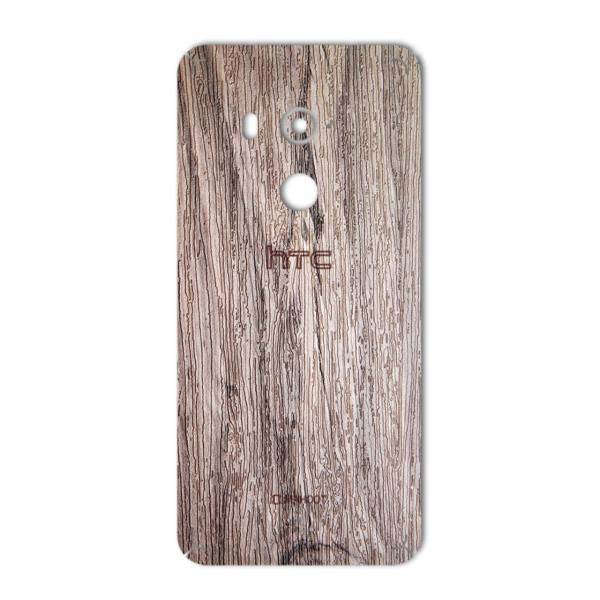 MAHOOT Walnut Texture Sticker for HTC U11 Plus، برچسب تزئینی ماهوت مدل Walnut Texture مناسب برای گوشی HTC U11 Plus