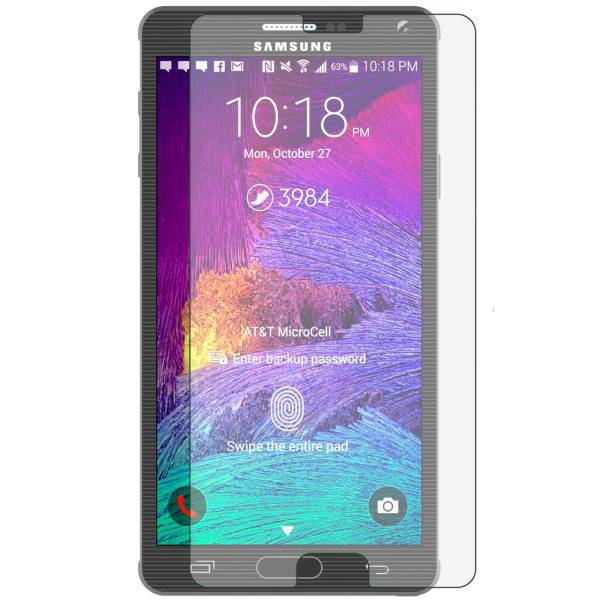 Hocar Tempered Glass Screen Protector For Samsung Galaxy Note 4، محافظ صفحه نمایش شیشه ای تمپرد هوکار مناسب Samsung Galaxy Note 4