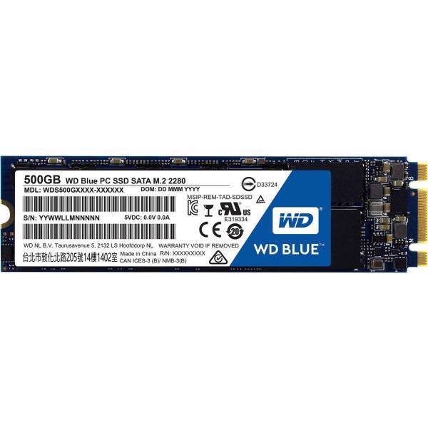 Western Digital WDS500G1B0B SSD Drive - 500GB، حافظه SSD وسترن دیجیتال مدل WDS500G1B0B ظرفیت 500 گیگابایت