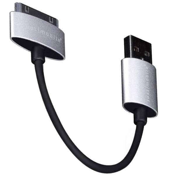 Just Mobile AluCable Mini 30-Pin To USB Cable، کابل 30-پین به یو اس بی جاست موبایل آلوکابل مینی