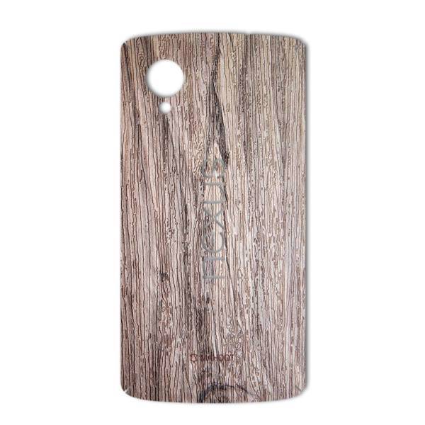 MAHOOT Walnut Texture Sticker for Google Nexus 5، برچسب تزئینی ماهوت مدل Walnut Texture مناسب برای گوشیGoogle Nexus 5