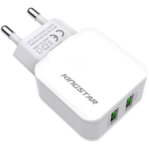 Kingstar K202A Wall Charger، شارژر دیواری کینگ استار مدل K202A