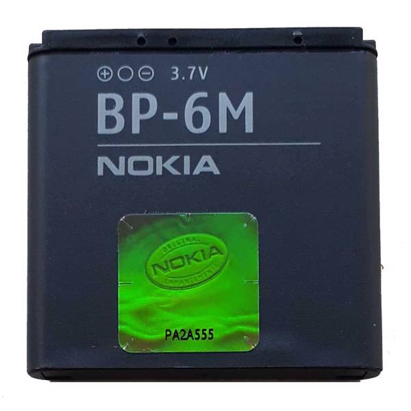Nokia BP-6M 1070 mAh Mobile Phone Battery، باتری موبایل نوکیا مدل BP-6M با ظرفیت 1070 میلی آمپر