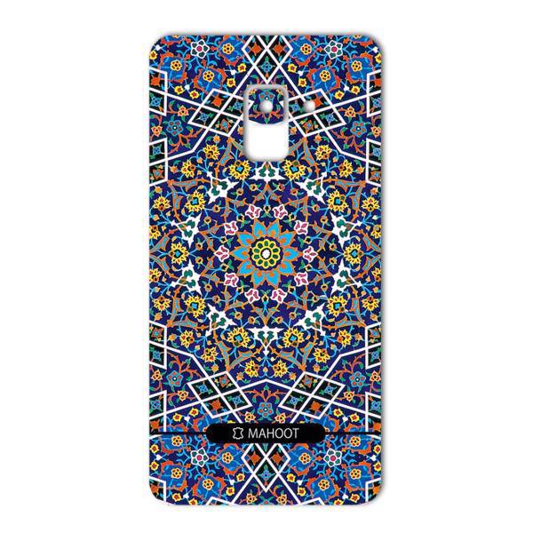 MAHOOT Imam Reza shrine-tile Design Sticker for Samsung A8 2018، برچسب تزئینی ماهوت مدل Imam Reza shrine-tile Design مناسب برای گوشی Samsung A8 2018