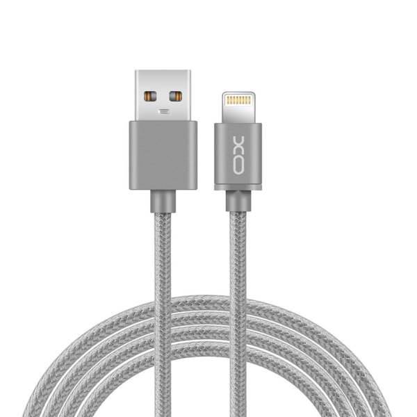 XO USB To Lightning Iphone Cable 1m، کابل تبدیل USB به لایتنینگ آیفون ایکس او به طول 1 متر
