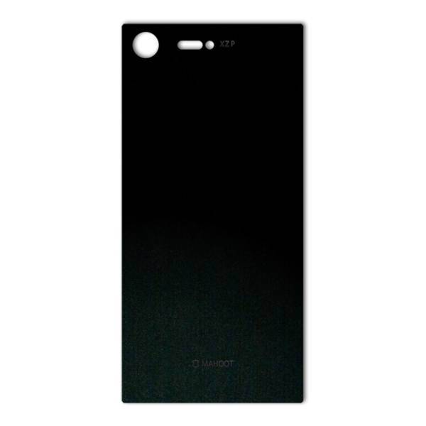 MAHOOT Black-suede Special Sticker for Sony Xperia XZ Premium، برچسب تزئینی ماهوت مدل Black-suede Special مناسب برای گوشی Sony Xperia XZ Premium