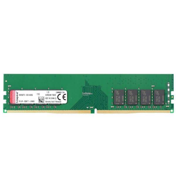 Kingston DDR4 2400MHz Single Channel Desktop RAM - 8GB، رم دسکتاپ DDR4 تک کاناله 2400 مگاهرتز کینگستون ظرفیت 8 گیگابایت