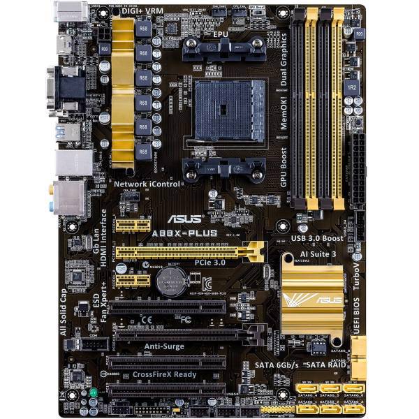 ASUS A88X-PLUS Motherboard، مادربرد ایسوس مدل A88X-PLUS