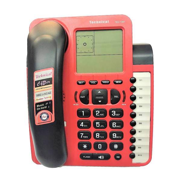 Technical TEC-1067 Phone، تلفن تکنیکال مدل TEC-1067