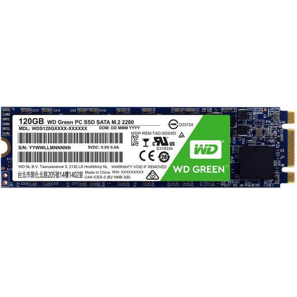 Western Digital GREEN WDS120G1G0B SSD Drive - 120GB، حافظه SSD وسترن دیجیتال مدل GREEN WDS120G1G0B ظرفیت 120 گیگابایت