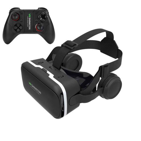 Shinecon 3th Gen Virtual Reality Headset With C08 Controller، هدست واقعیت مجازی شاینکن مدل 3th Gen با کنترلر C08