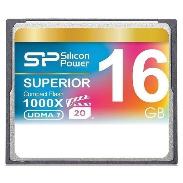 Silicon Power Superior CompactFlash 1000X 150MBps CF- 16GB، کارت حافظه CF سیلیکون پاور مدل Superior سرعت 1000X 150MBps ظرفیت 16 گیگابایت