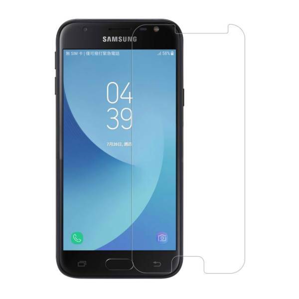 Tempered Glass Screen Protector For Samsung Galaxy J3 2017، محافظ صفحه نمایش شیشه ای مدل Tempered مناسب برای گوشی موبایل سامسونگ Galaxy J3 2017