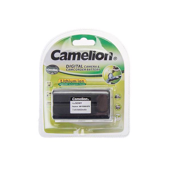 Camelion Lithium ion Battery For Sony NP-F960/970، باتری کملیون برای دوربین فیلمبرداری سونی به جای باتری های NP-960/970
