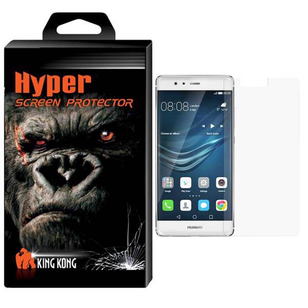 Hyper Protector King Kong Glass Screen Protector For Houawei P9، محافظ صفحه نمایش شیشه ای کینگ کونگ مدل Hyper Protector مناسب برای گوشی هواوی P9