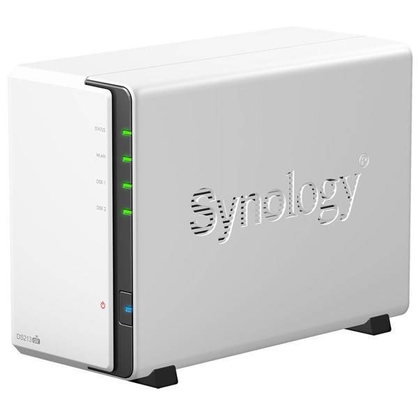 Synology DiskStation DS213air 2-Bay Wireless NAS Server، ذخیره ساز تحت شبکه 2Bay و بی‌سیم سینولوژی مدل دیسک استیشن DS213air