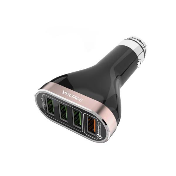 Voltage VPE-C01 Car Charger With Lightning Cable، شارژر فندکی خودرو ولتاژ مدل VPE-C01 همراه کابل با لایتنینگ